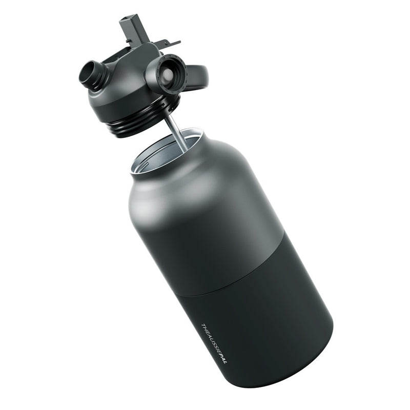 Load image into Gallery viewer, AUSSIE PAL INSULATED WATER BOTTLE 2L [CLR:CHARCOAL]
