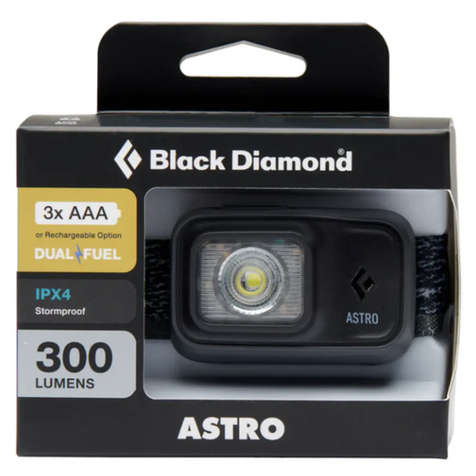 BLACK DIAMOND ASTRO 300 HEADLAMP GRAPHITE