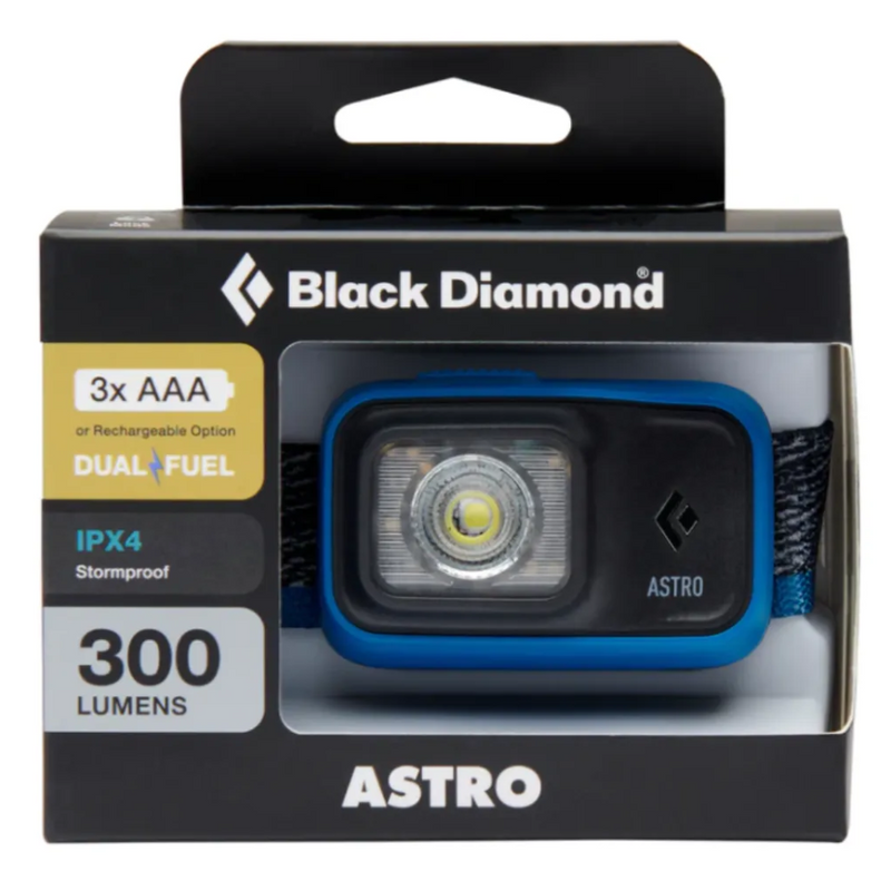 Load image into Gallery viewer, BLACK DIAMOND ASTRO 300 HEADLAMP AZULE

