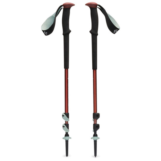 BLACK DIAMOND TRAIL TREKKING POLES IRON RED