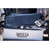 DRIFTA STOCKTON DRAWER BAG CLEAR TOP SMALL GREY