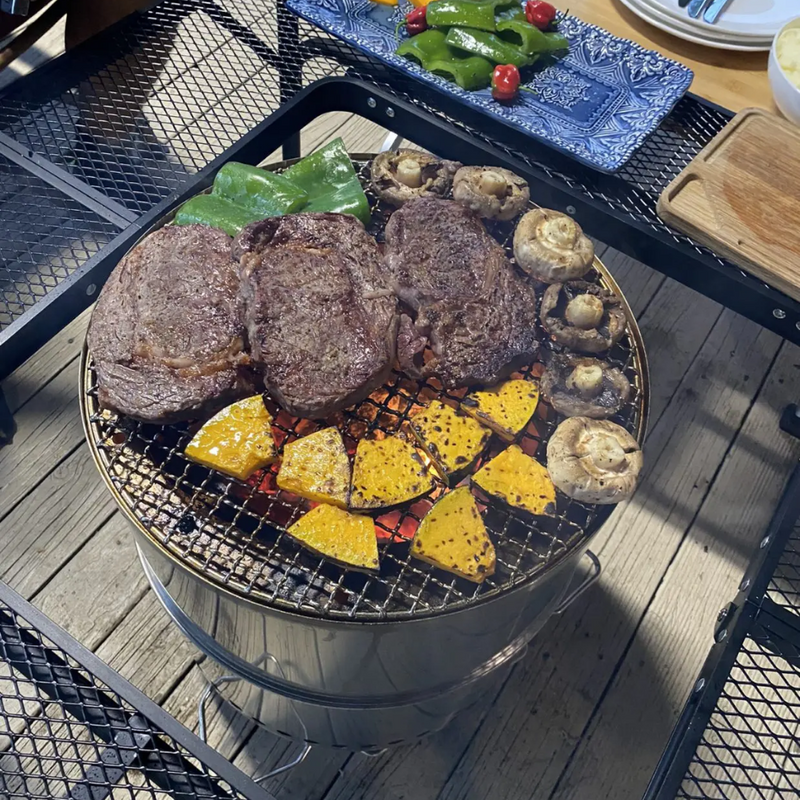 Load image into Gallery viewer, DRIFTA STOCKTON ROUND OUTDOOR STOVE/FIREPIT
