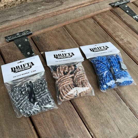 DRIFTA STOCKTON GUY ROPE 2PK [SZ:4.5M]
