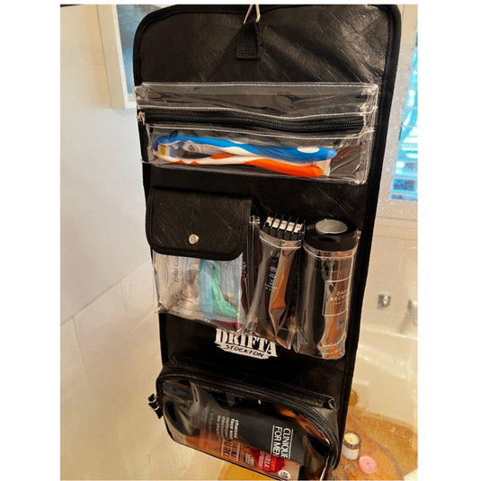 DRIFTA STOCKTON TOILETRY BAG BLACK