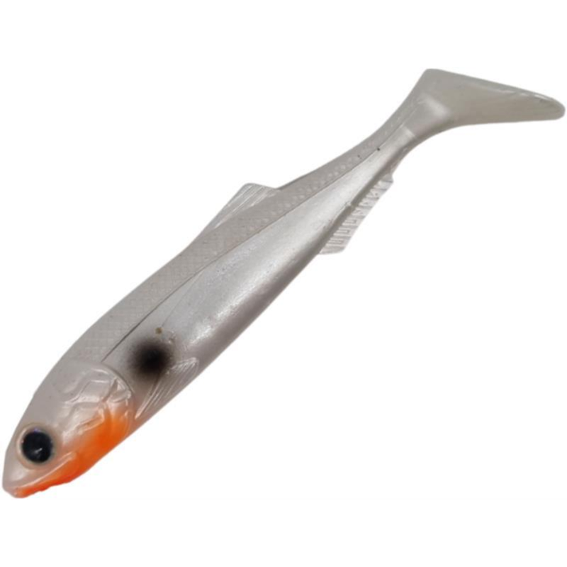 Load image into Gallery viewer, MOLIX REAL THING SHAD [SZ:3.5 INCH CLR:AUSSIE PEARL WHITE]
