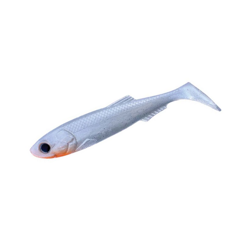 Load image into Gallery viewer, MOLIX REAL THING SHAD [SZ:5.5 INCH CLR:PEARL WHITE SILVER FLECK]
