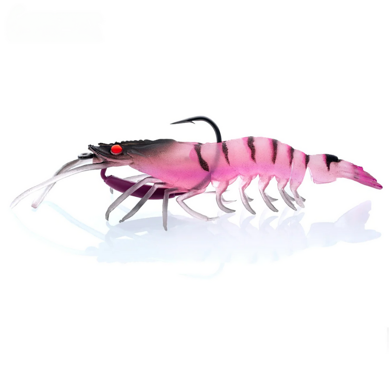 Load image into Gallery viewer, CHASEBAITS THE FLICK PRAWN [SZ:125MM 15G CLR:03 PINK DEVIL]
