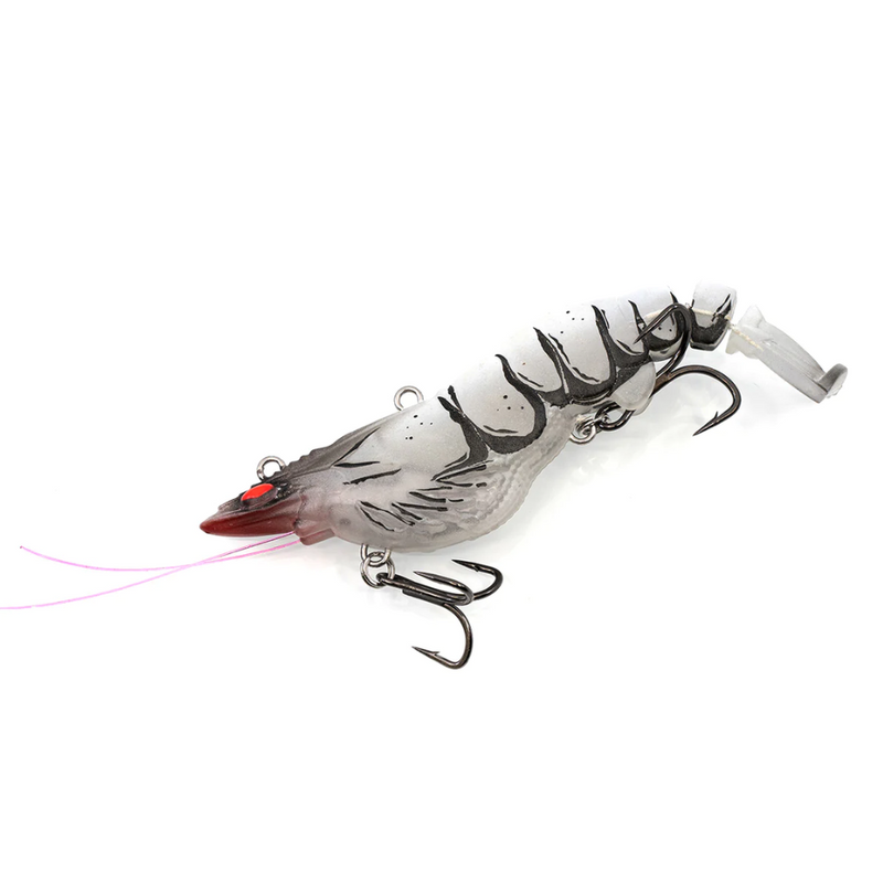 Load image into Gallery viewer, CHASEBAITS ARMOUR PRAWN [SZ:110MM CLR:02 GLOW ZOMBIE]
