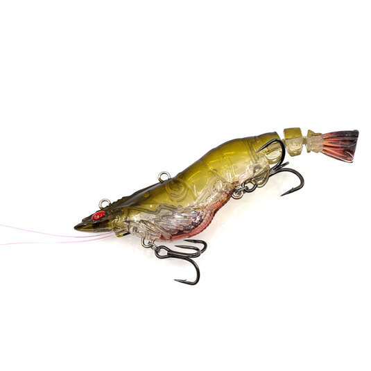 CHASEBAITS ARMOUR PRAWN [SZ:110MM CLR:04 GREEN PRAWN]