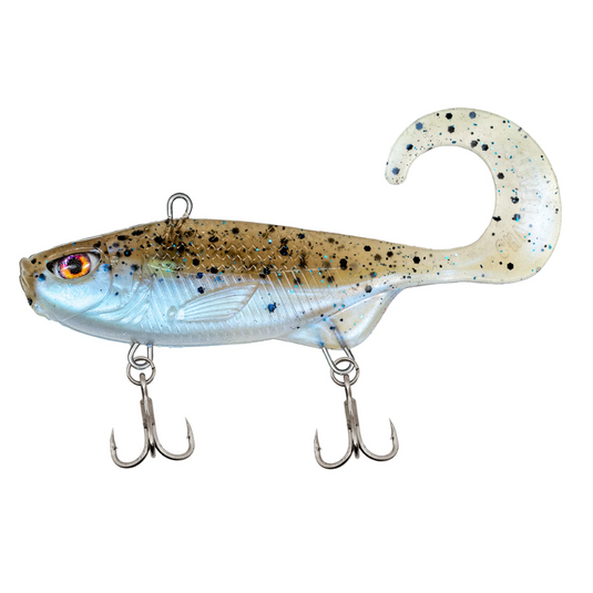 CHASEBAITS CURLY VIBE [SZ:85MM 23G CLR:10 PEARL MINNOW]