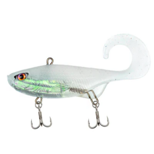 CHASEBAITS CURLY VIBE [SZ:130MM 40G CLR:01 MILK FLASH]
