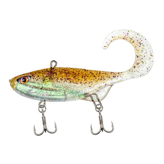 CHASEBAITS CURLY VIBE [SZ:130MM 40G CLR:09 GOLD SHINER]