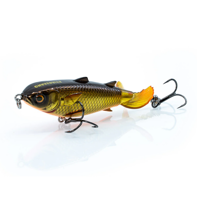 Load image into Gallery viewer, CHASEBAITS DRUNKEN MULLET [SZ:70MM JNR CLR:04 GOLD SHINER]
