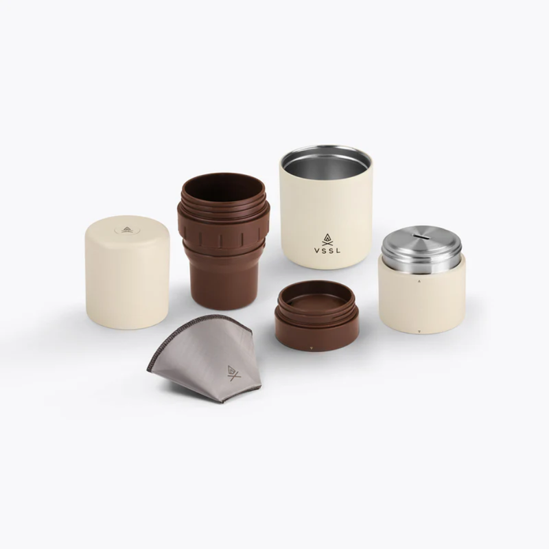 Load image into Gallery viewer, VSSL NEST POUR OVER COFFEE KIT [CLR:CREAM]
