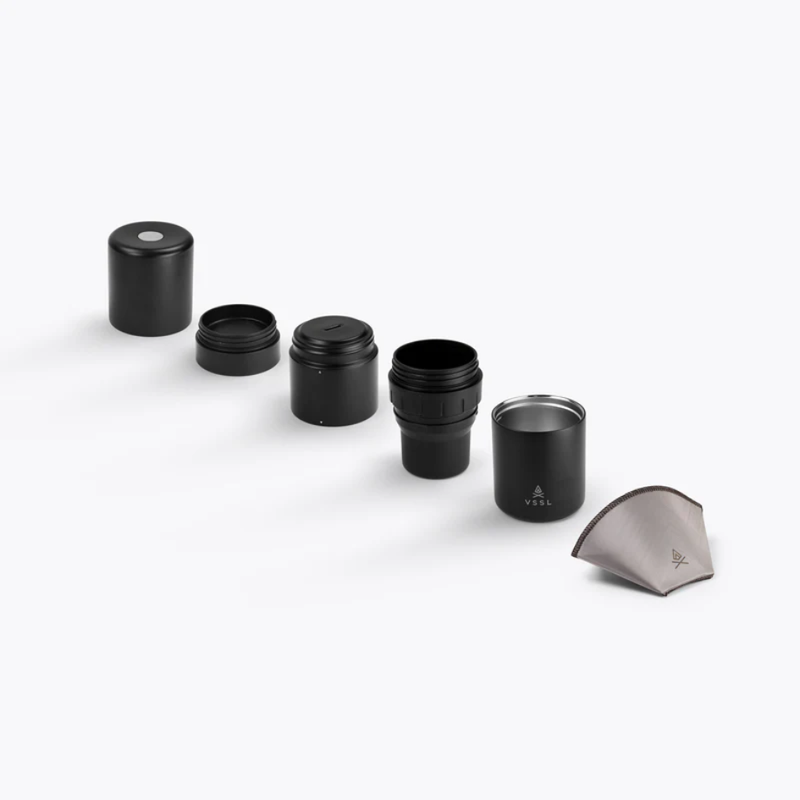 Load image into Gallery viewer, VSSL NEST POUR OVER COFFEE KIT [CLR:BLACK]
