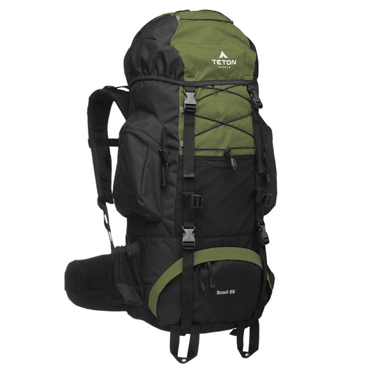 TETON SCOUT 55L BACKPACK [CLR:OLIVE]