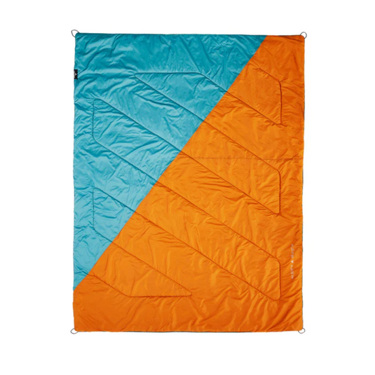 TETON ACADIA OUTDOOR CAMP BLANKET [CLR:TEAL & COPPER]