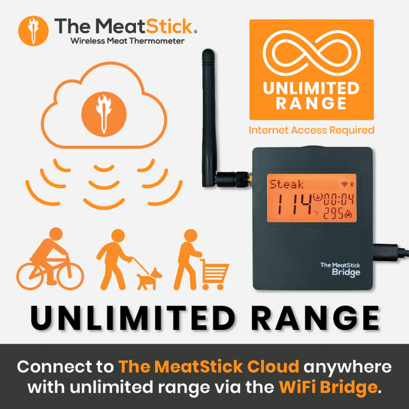 Load image into Gallery viewer, MEATSTICK WIFI BRIDGE - UNLIMITED RANGE BR600
