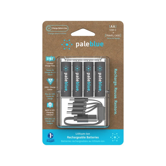 PALEBLUE AA USB-C RECHARGEABLE BATTERIES