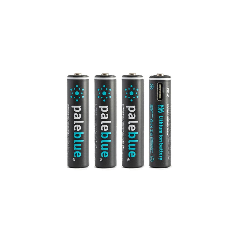 Load image into Gallery viewer, PALEBLUE AAA USB-C RECHARGEABLE BATTERIES
