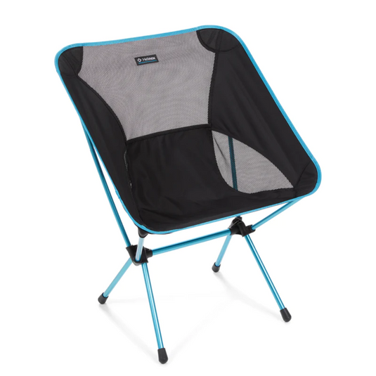 HELINOX CHAIR ONE XL BLACK WITH BLUE FRAME