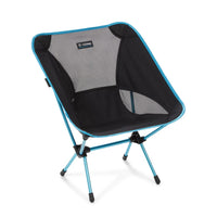 HELINOX CHAIR ONE BLACK WITH BLUE FRAME