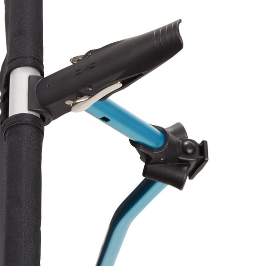 HELINOX COT ONE CONVERTIBLE BLACK WITH BLUE FRAME