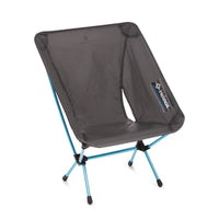 HELINOX CHAIR ONE HIGHBACK (RE) BLACK WITH CYAN BLUE FRAME