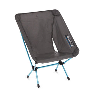 HELINOX CHAIR ONE HIGHBACK (RE) BLACK WITH CYAN BLUE FRAME