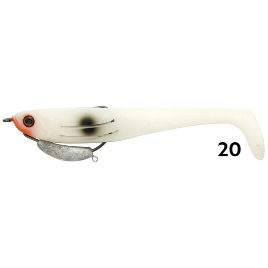 ZEREK FLAT SHAD PRO [SZ:4.5 INCH 17G CLR:20 "RED HEAD BEAR"]