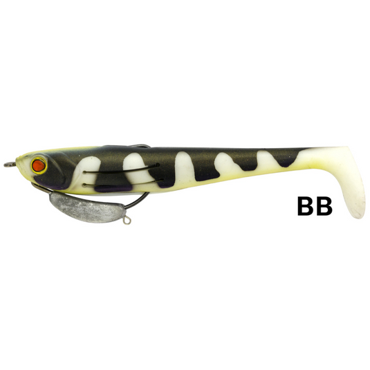 ZEREK FLAT SHAD PRO [SZ:4.5 INCH 17G CLR:BB "BABY BARRA"]