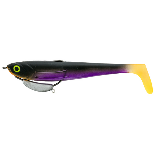 ZEREK FLAT SHAD PRO [SZ:3.5 INCH 10G CLR:BJ "BLACK JACK"]