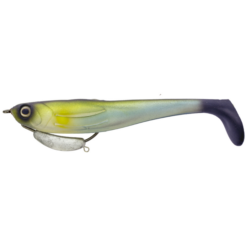Load image into Gallery viewer, ZEREK FLAT SHAD PRO [SZ:7 INCH 61G CLR:AB &quot;ABSINTHE BLACK&quot;]
