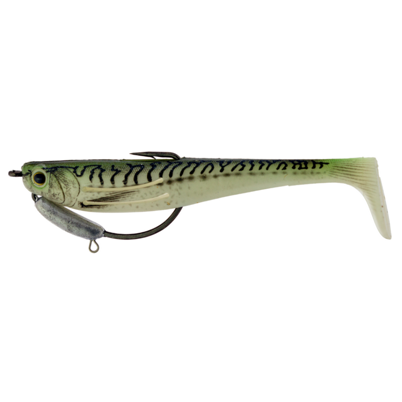 Load image into Gallery viewer, ZEREK FLAT SHAD PRO [SZ:5 INCH 23G CLR:SYM &quot;SLIMEY MACKERAL&quot;]

