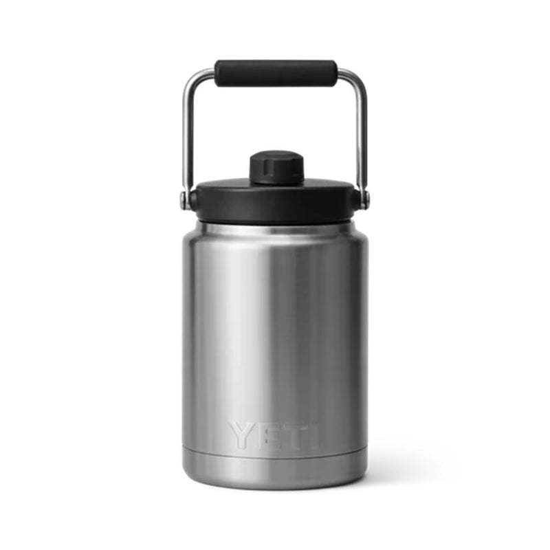 Load image into Gallery viewer, YETI RAMBLER HALF GALLON (1.9L) JUG [CLR:STAINLESS STEEL]
