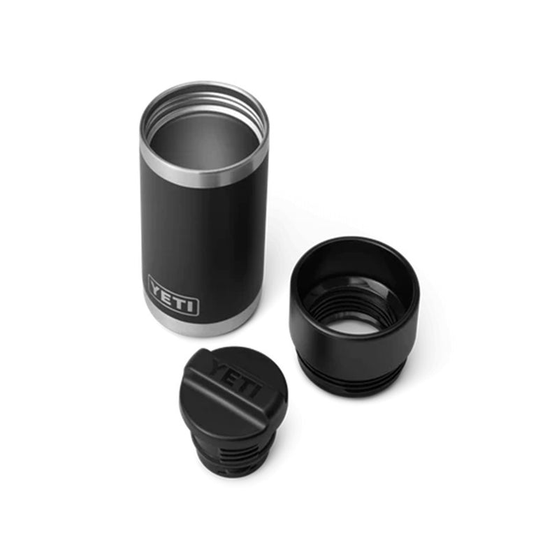 Load image into Gallery viewer, YETI RAMBLER R12 354ML BOTTLE WITH HOTSHOT CAP [CLR:BLACK]
