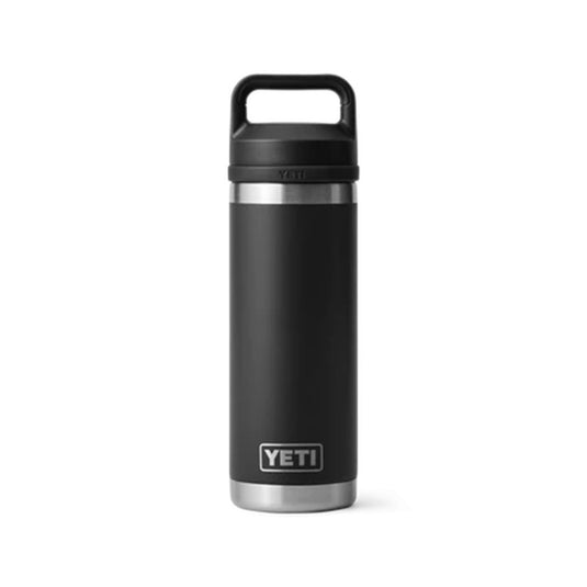 YETI RAMBLER BOTTLE 18oz 532ml WITH CHUG CAP [CLR:BLACK]