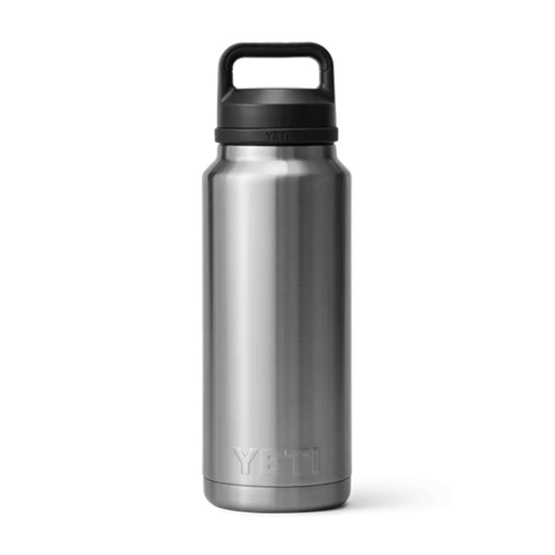 Load image into Gallery viewer, YETI RAMBLER BOTTLE 36oz 1065ML WITH CHUG CAP [CLR:STAINLESS STEEL]
