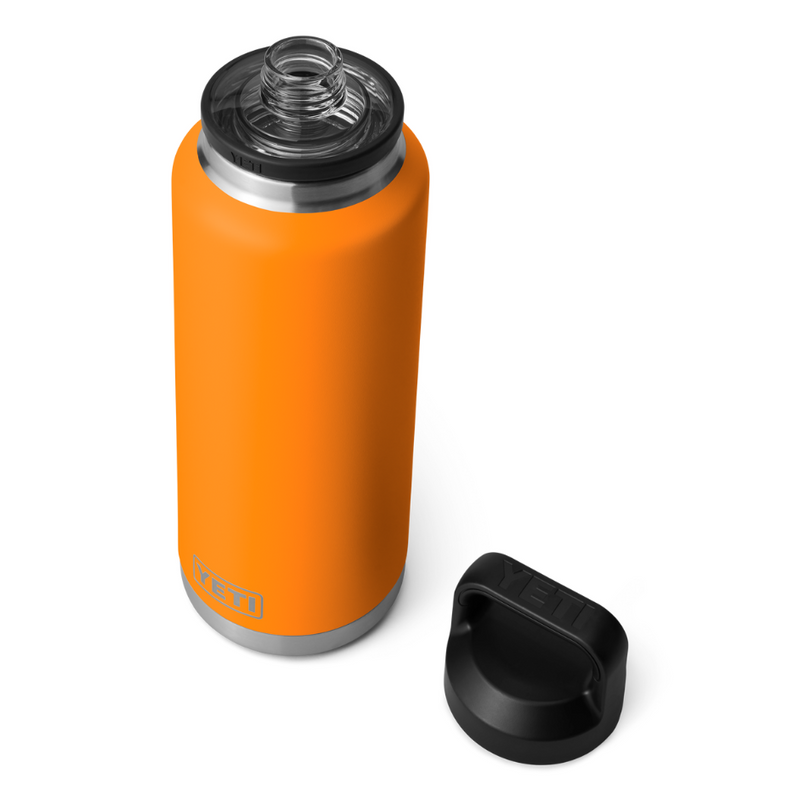 Load image into Gallery viewer, YETI RAMBLER BOTTLE 46oz 1.4L WITH CHUG CAP [CLR:KING CRAB ORANGE]
