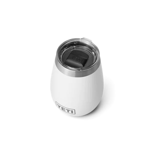 YETI RAMBLER 10oz 296ml WINE TUMBLER WITH MAGSLIDER LID [CLR:WHITE]