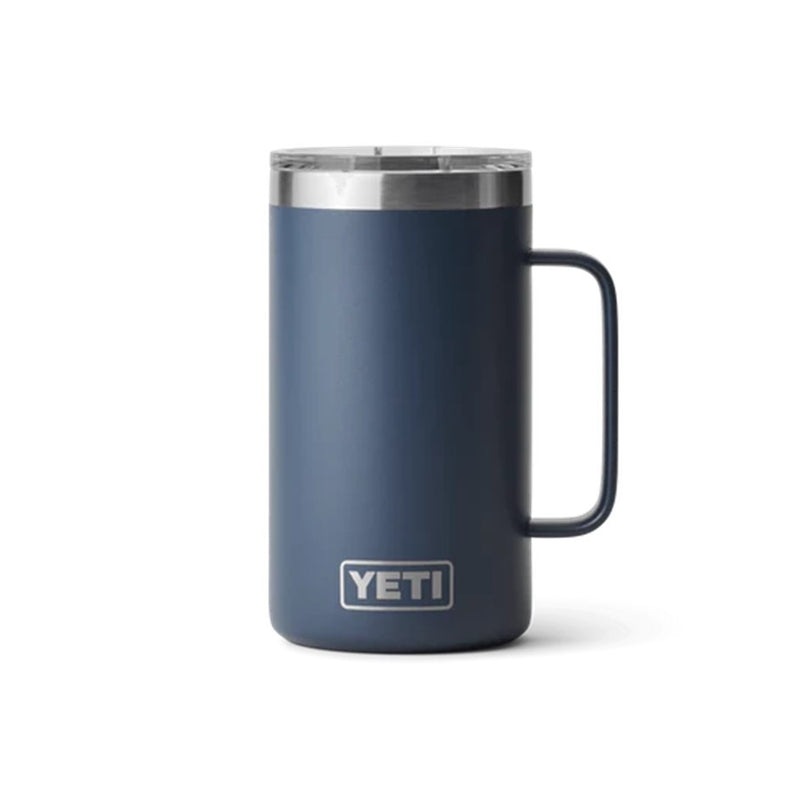 Load image into Gallery viewer, YETI RAMBLER 24oz 710ML MUG WITH MAGSLIDER LID [CLR:NAVY]
