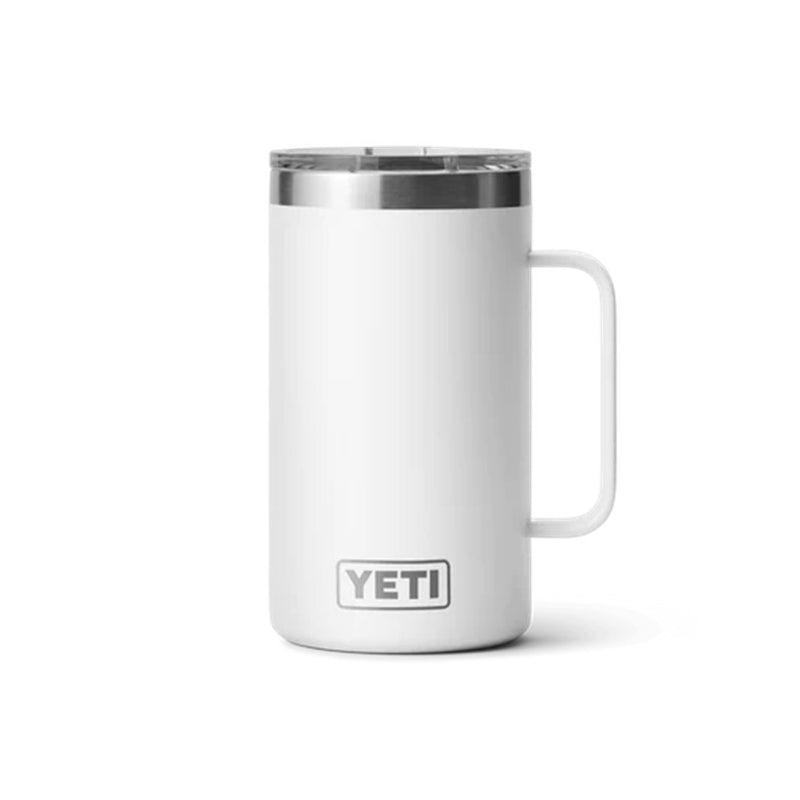 Load image into Gallery viewer, YETI RAMBLER 24oz 710ML MUG WITH MAGSLIDER LID [CLR:WHITE]
