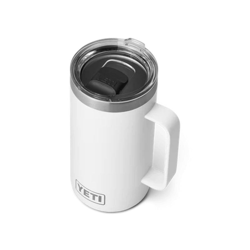 Load image into Gallery viewer, YETI RAMBLER 24oz 710ML MUG WITH MAGSLIDER LID [CLR:WHITE]

