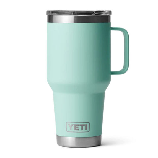 YETI RAMBLER R30oz 887ML TRAVEL MUG [CLR:SEAFOAM]
