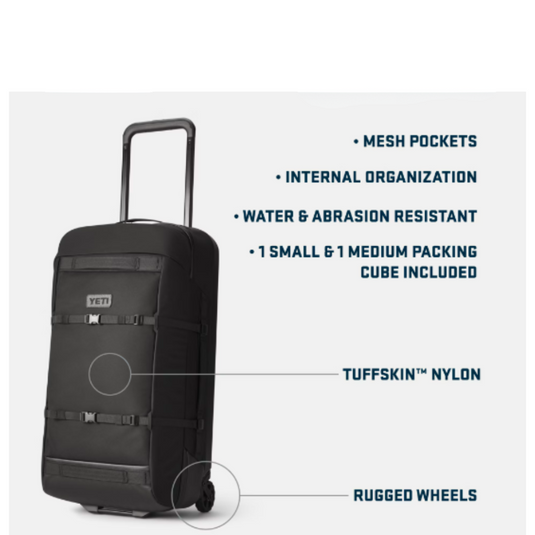 YETI CROSSROADS LUGGAGE 73L / 29" [CLR:ALPINE BROWN]