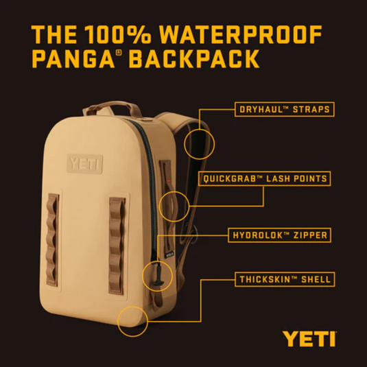 YETI PANGA SUBMERSIBLE 28 BACKPACK [CLR:TAN]