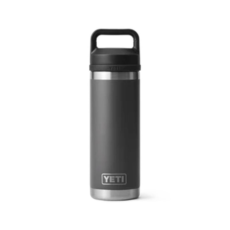 Load image into Gallery viewer, YETI RAMBLER BOTTLE 18oz 532ml WITH CHUG CAP [CLR:CHARCOAL]
