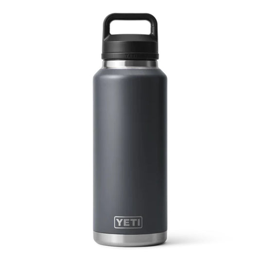 YETI RAMBLER BOTTLE 46oz 1.4L WITH CHUG CAP [CLR:CHARCOAL]