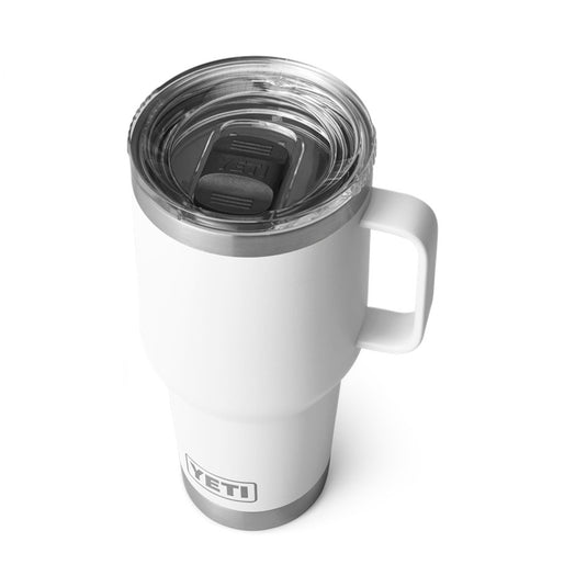 YETI RAMBLER R30oz 887ML TRAVEL MUG [CLR:WHITE]