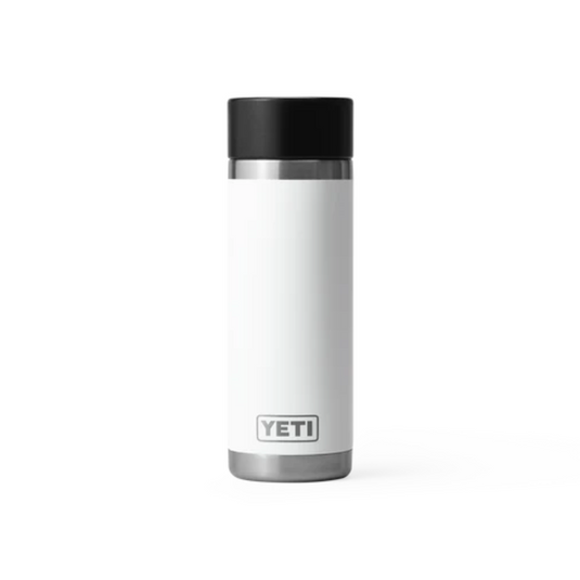 YETI RAMBLER BOTTLE 18oz WITH HOTSHOT CAP [CLR:WHITE]